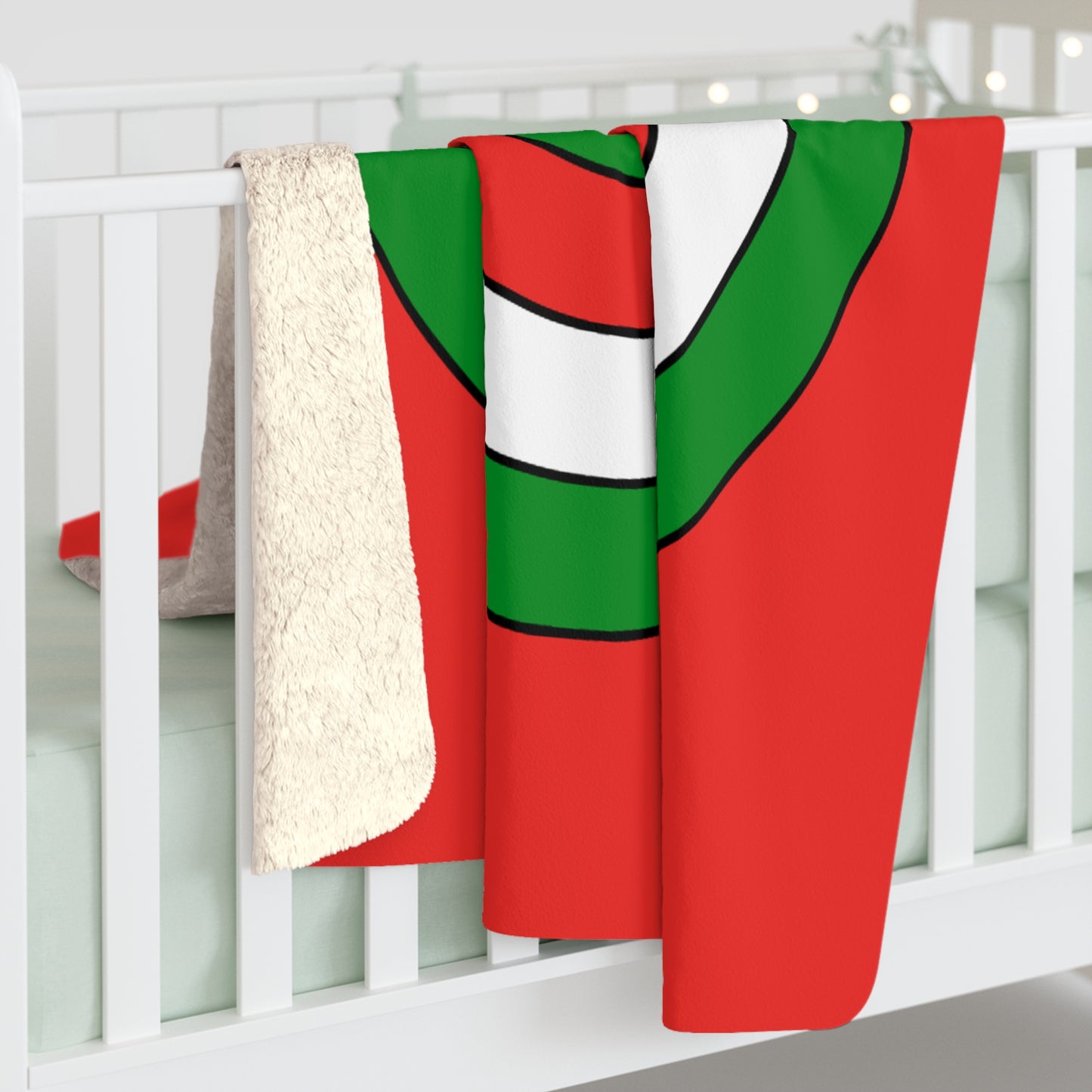 Oman Retro Target Blanket Throw