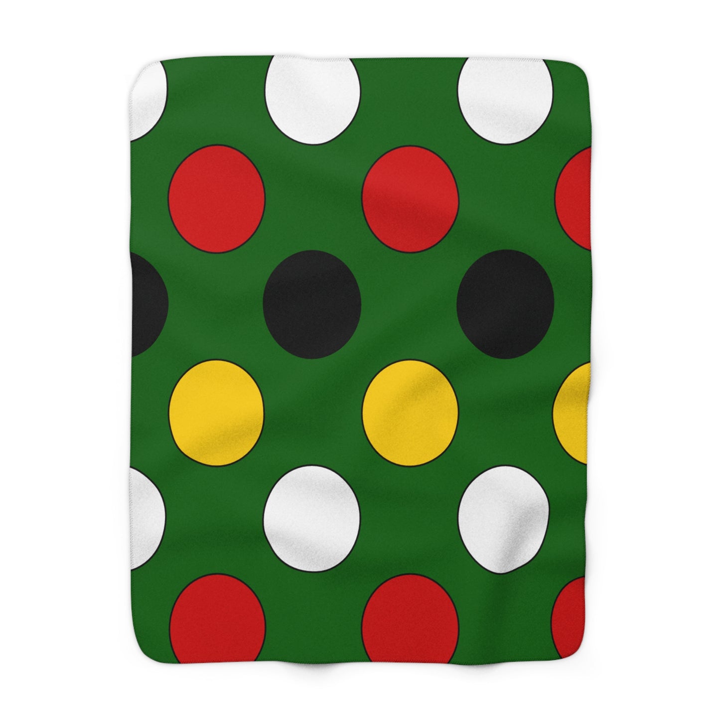 Zimbabwe Retro Polka Dots Blanket Throw