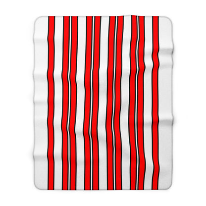 Georgia Retro Stripes Blanket Throw