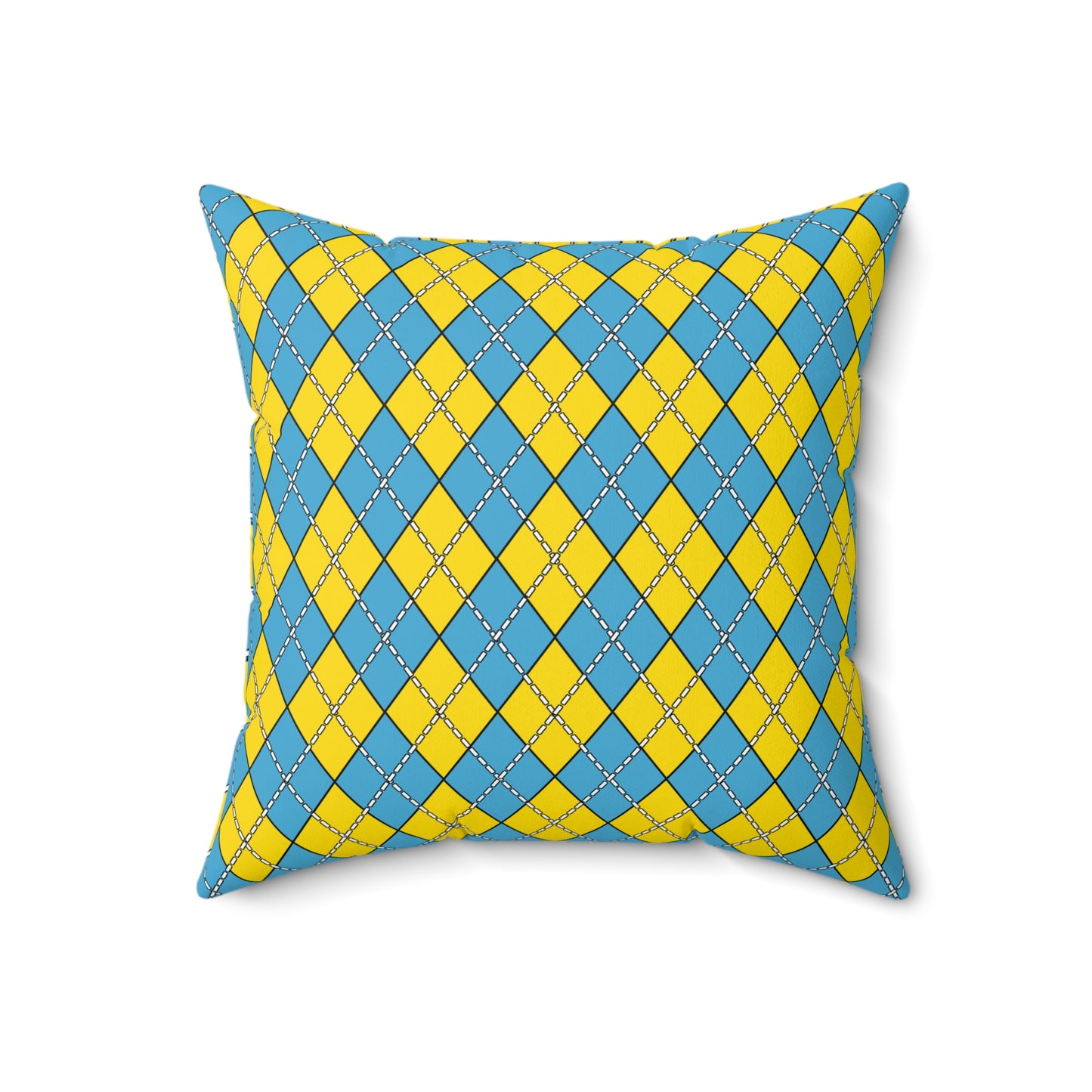 Palau Retro Argyle Cushion Pillow