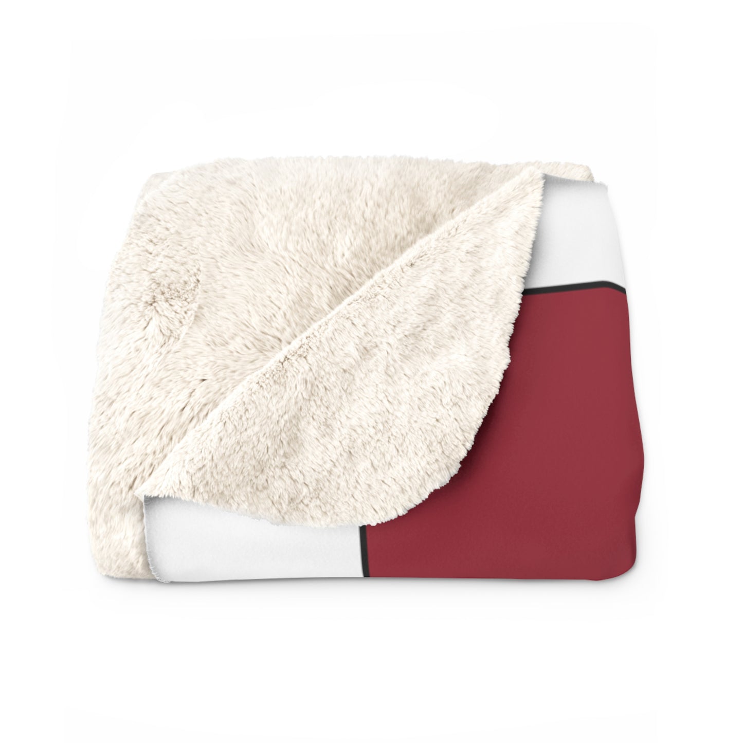 Latvia Retro Check Blanket Throw