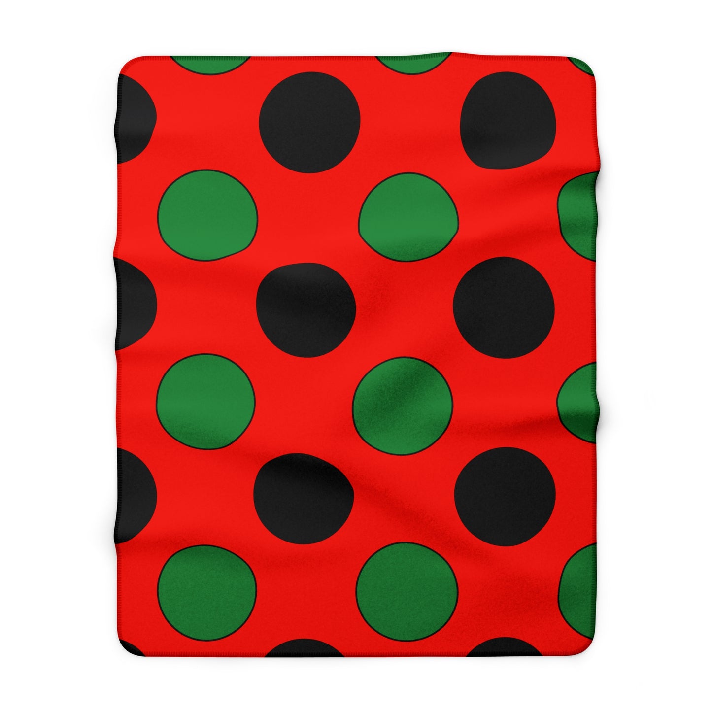 Malawi Retro Polka Dots Blanket Throw
