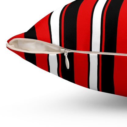 Trinidad And Tobago Retro Stripes Cushion Pillow