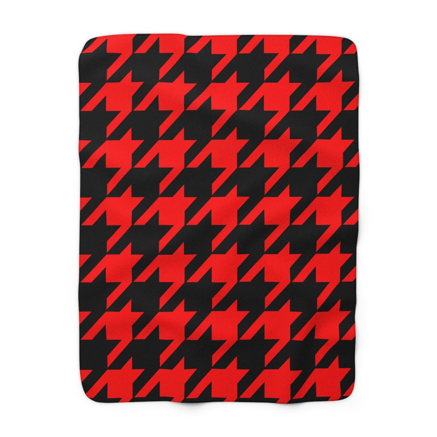 Albania Retro Houndstooth Blanket Throw