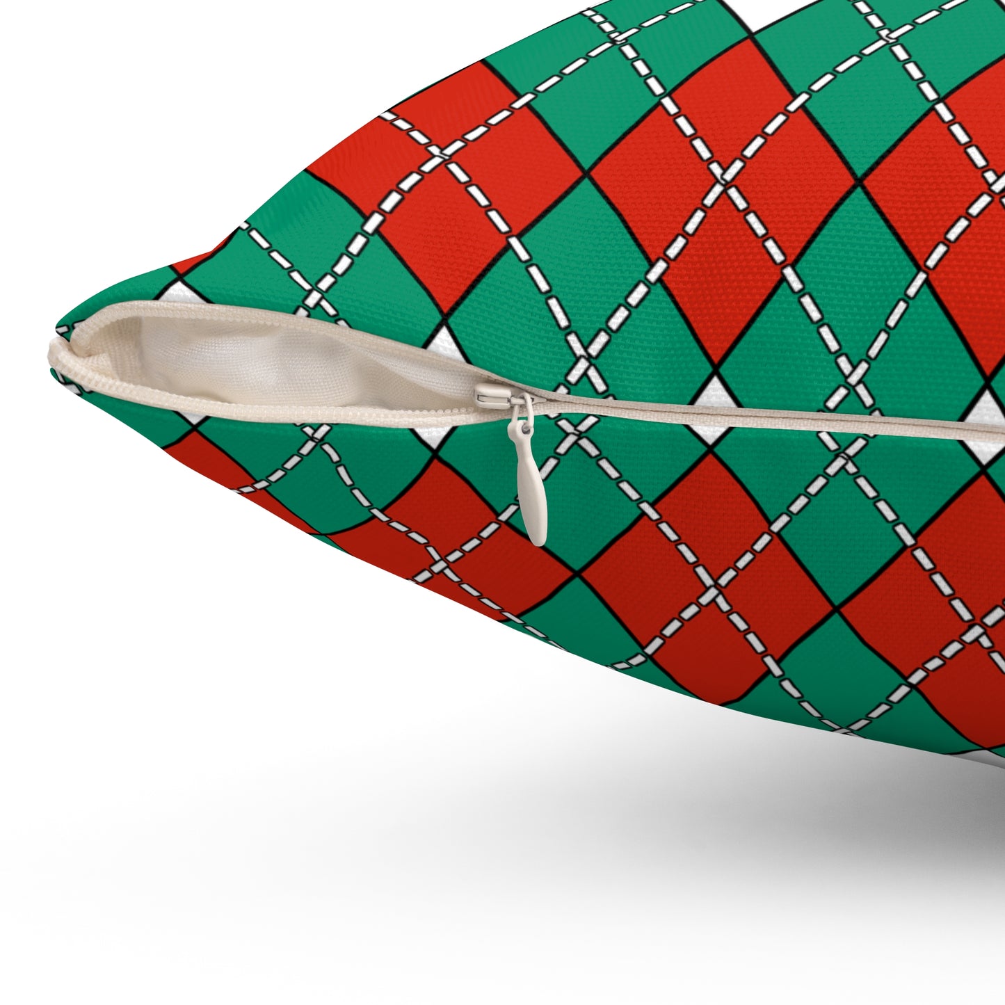Bulgaria Retro Argyle Cushion Pillow