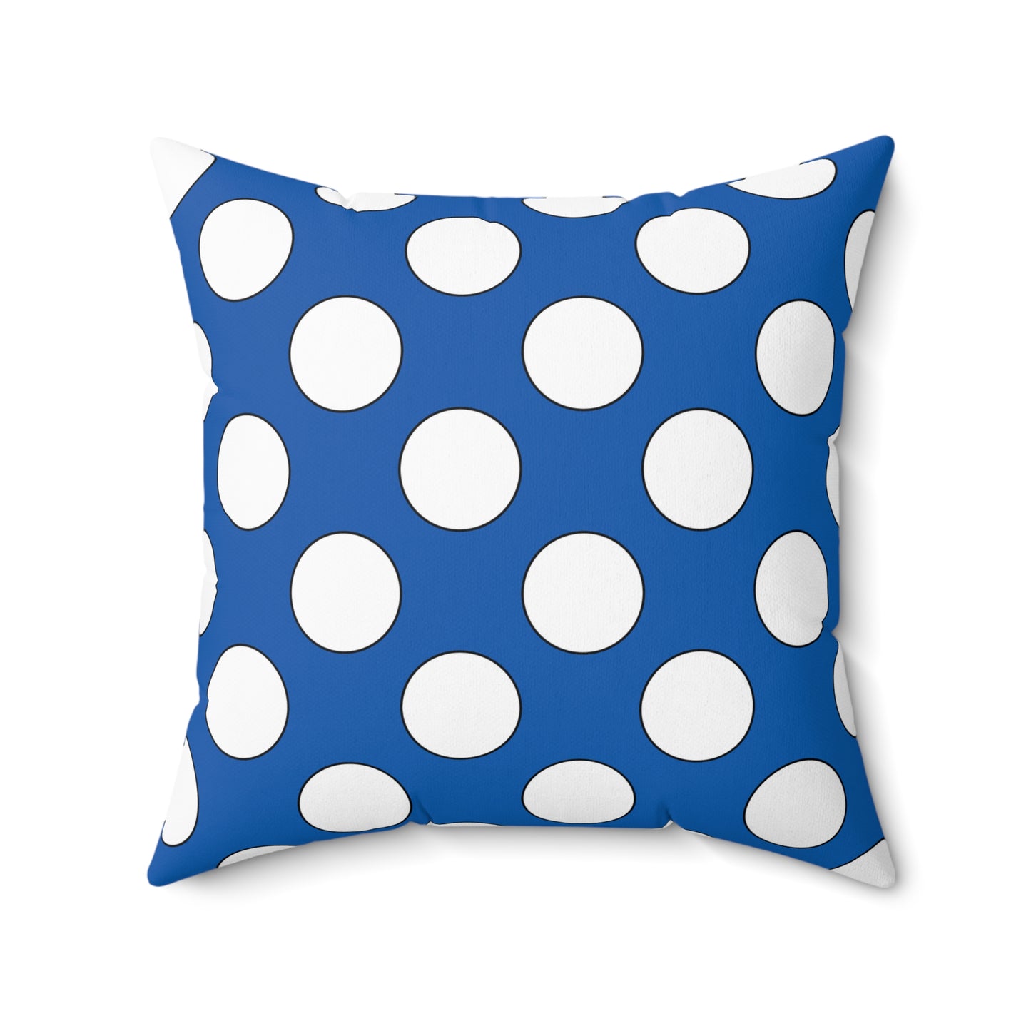 Greece Retro Polka Dots Cushion Pillow