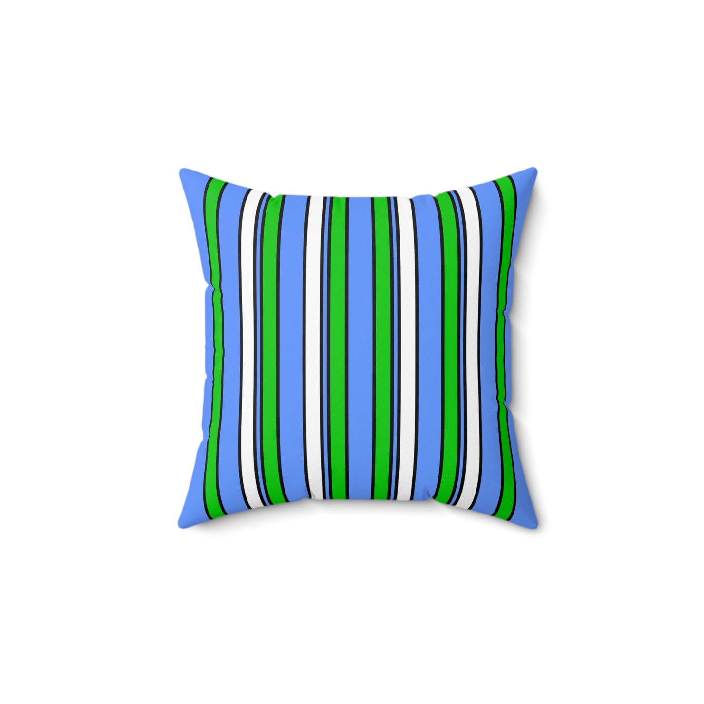 Djibouti Retro Stripes Cushion Pillow