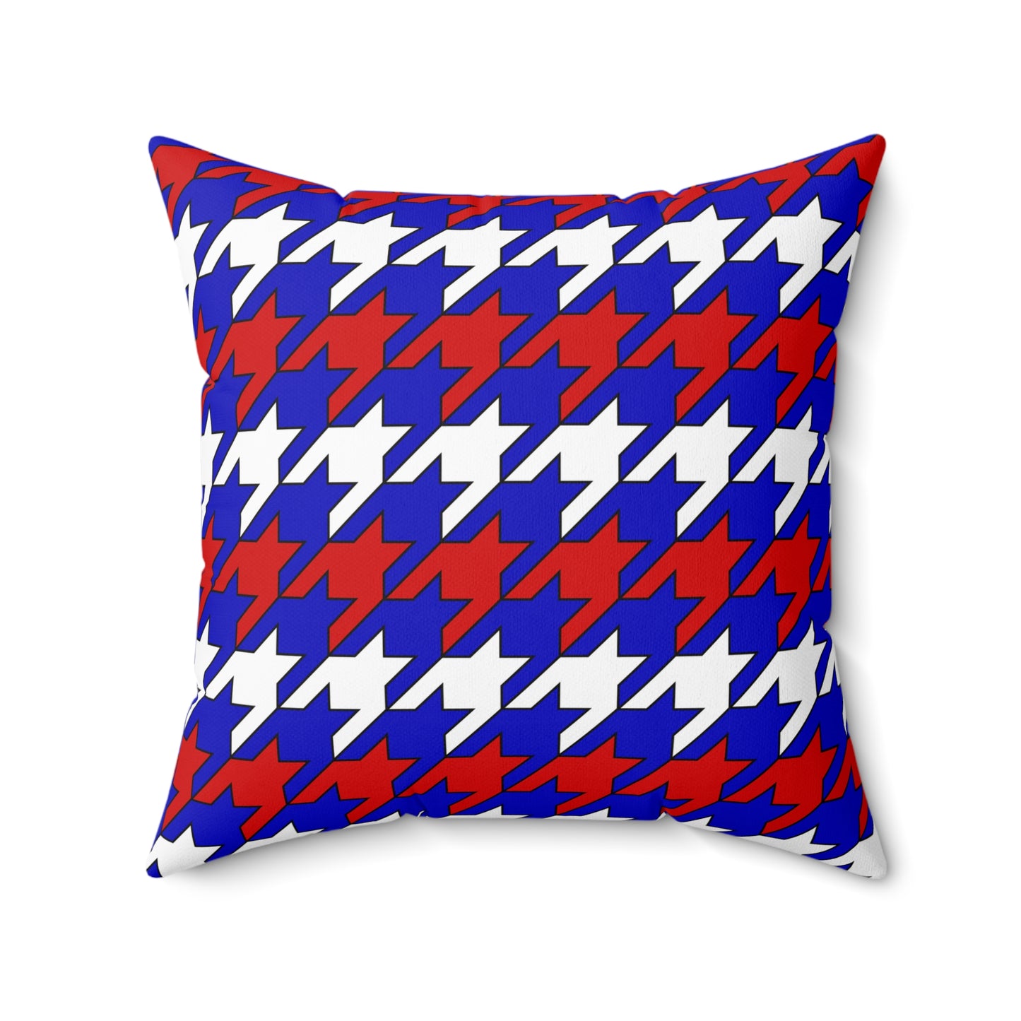 Slovenia Retro Houndstooth Cushion Pillow