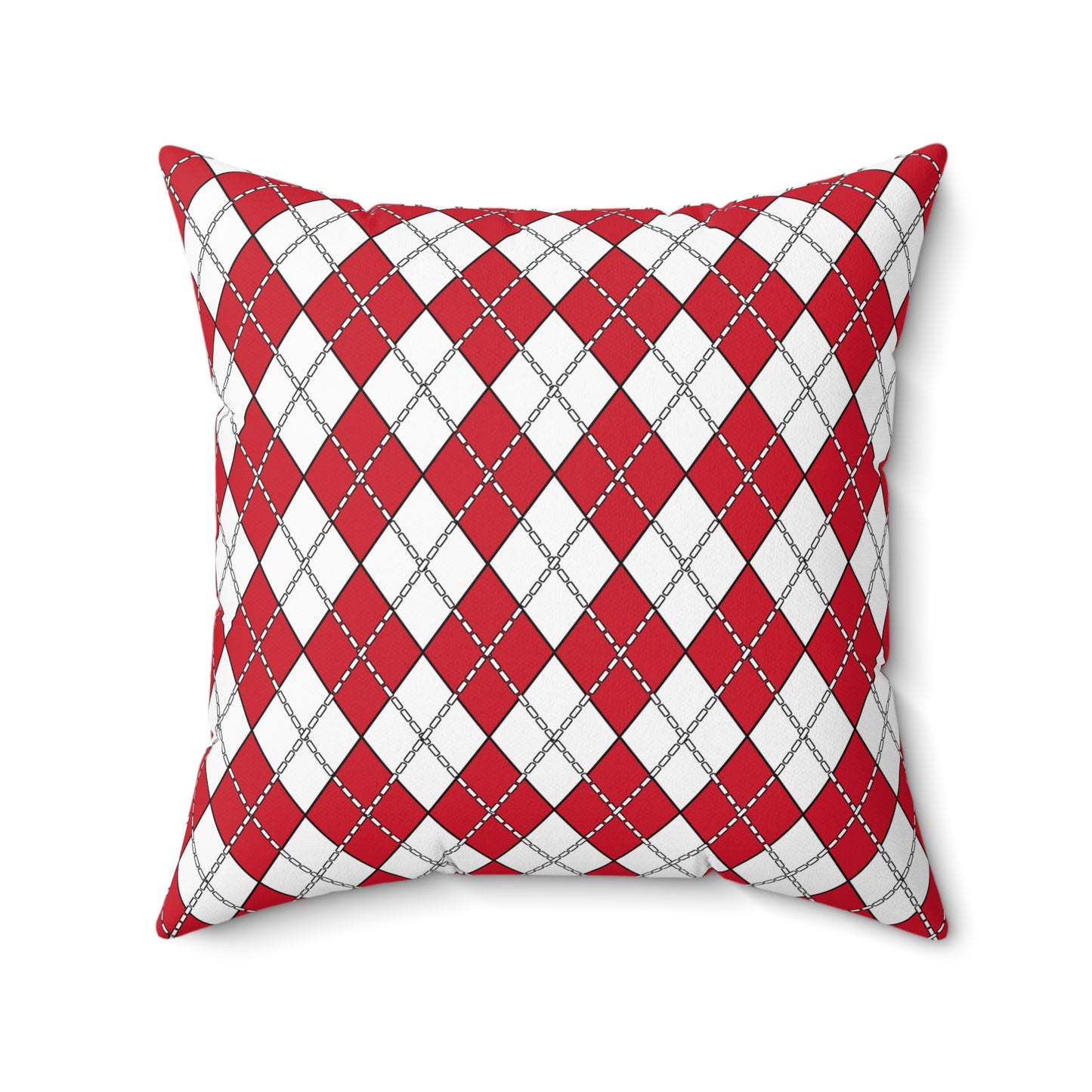 Malta Retro Argyle Cushion Pillow