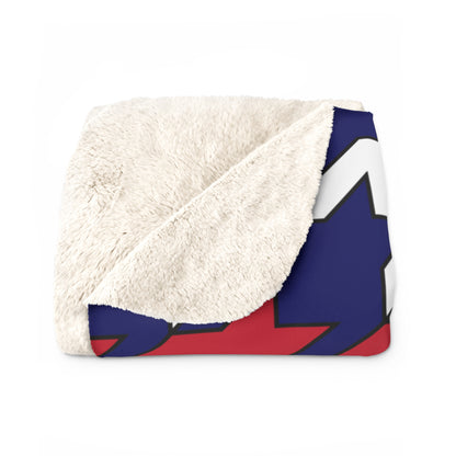 Cayman Islands Retro Houndstooth Blanket Throw