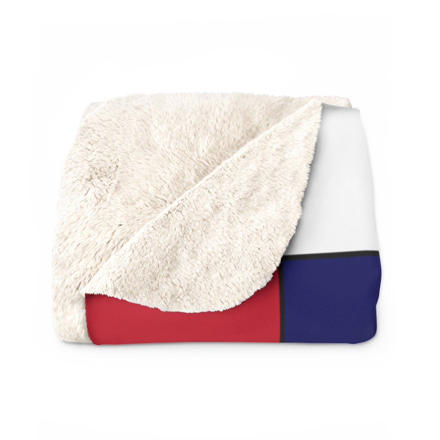 Cayman Islands Retro Check Blanket Throw
