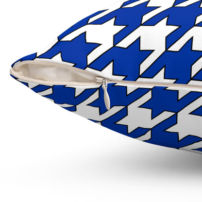 Uruguay Retro Houndstooth Cushion Pillow