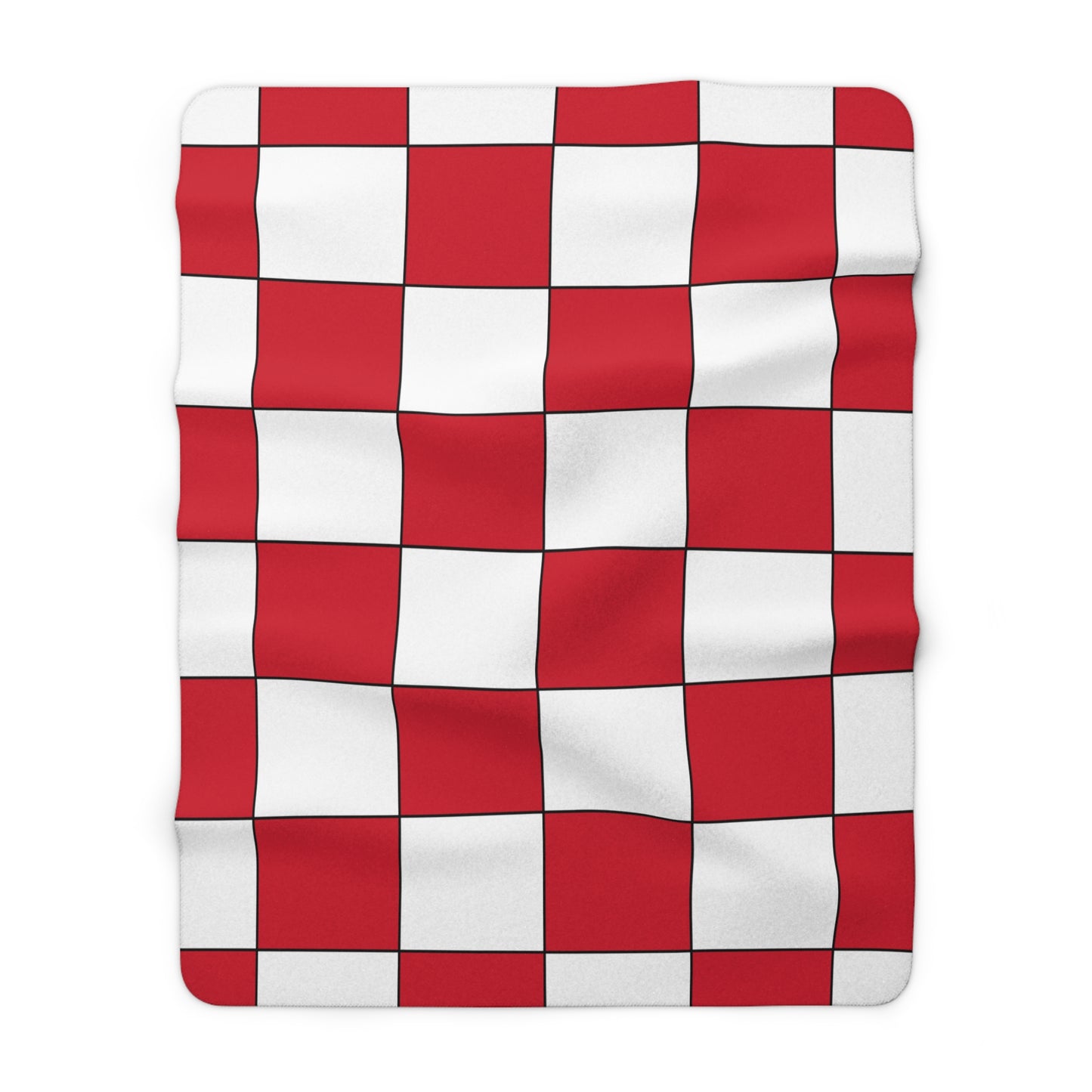 Jersey Retro Check Blanket Throw