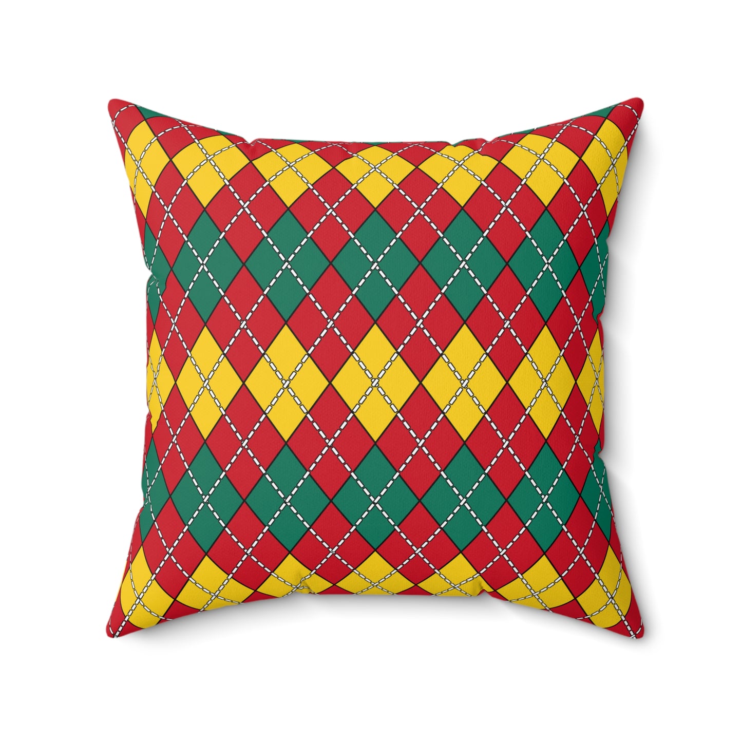 Grenada Retro Argyle Cushion Pillow
