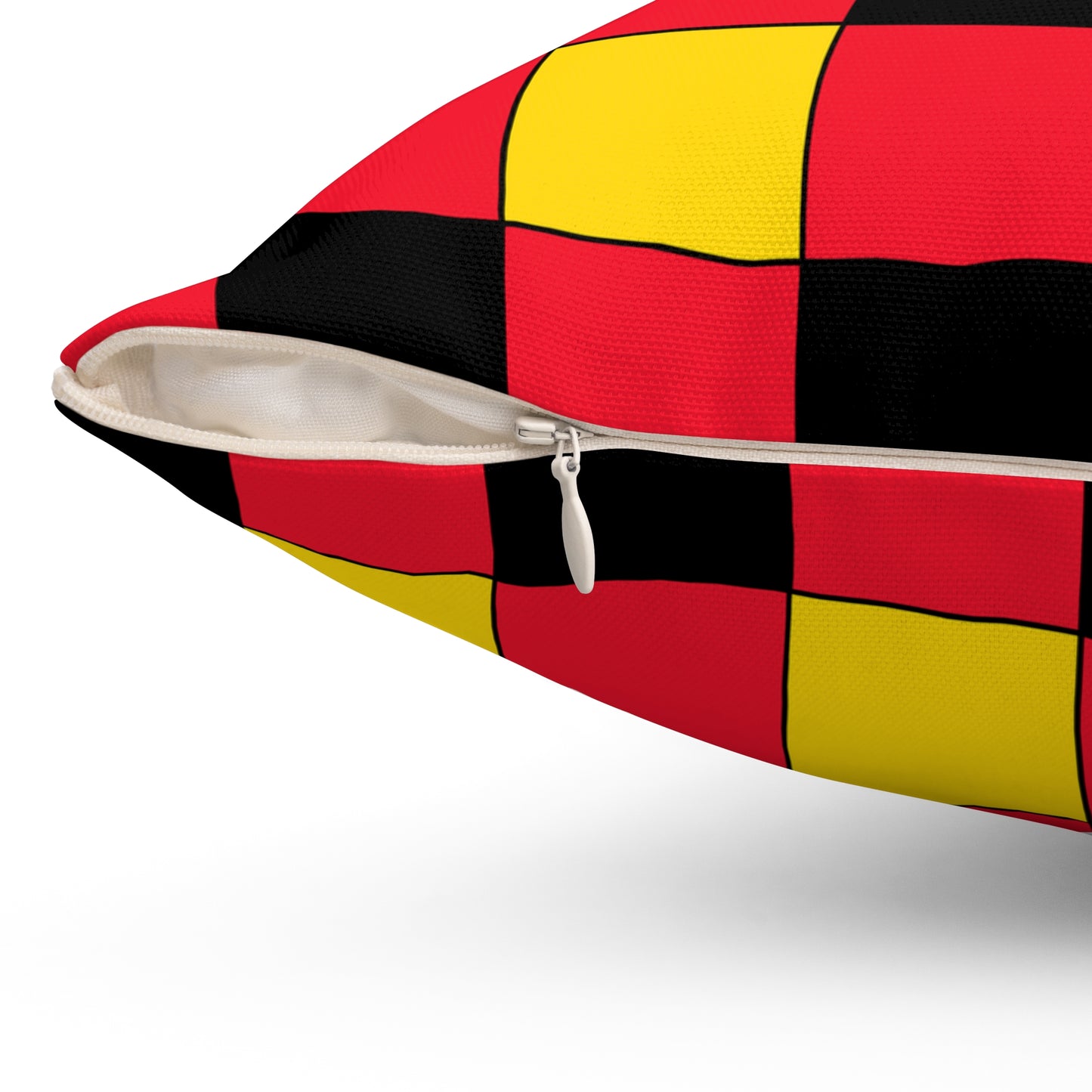 Belgium Retro Check Cushion Pillow