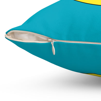 Kazakhstan Retro Target Cushion Pillow