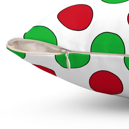 Burundi Retro Polka Dots Cushion Pillow