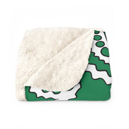 Nigeria Retro Paisley Blanket Throw