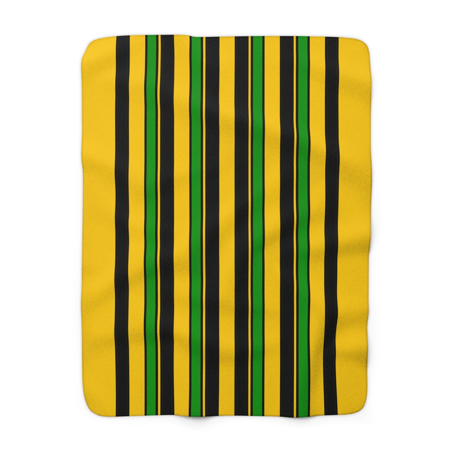Jamaica Retro Stripes Blanket Throw