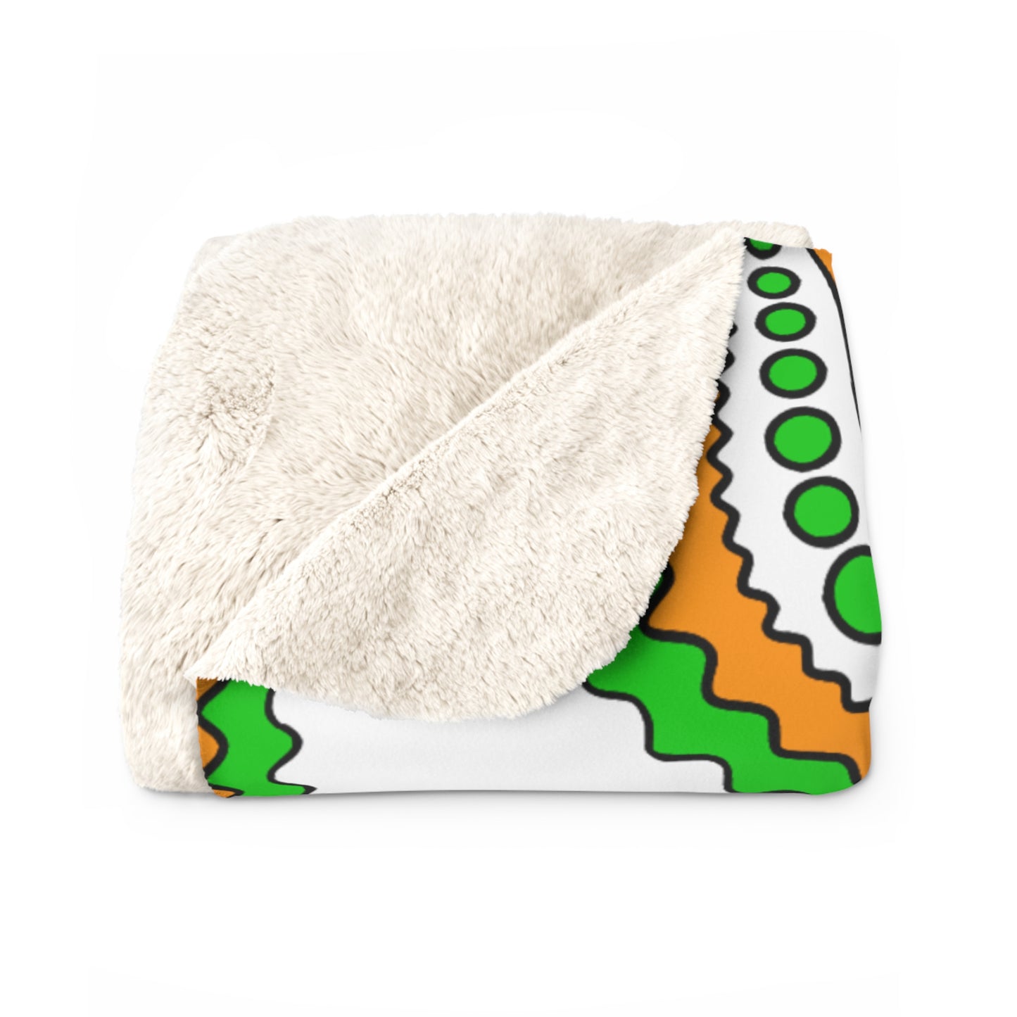 Cote Divoire Retro Paisley Blanket Throw