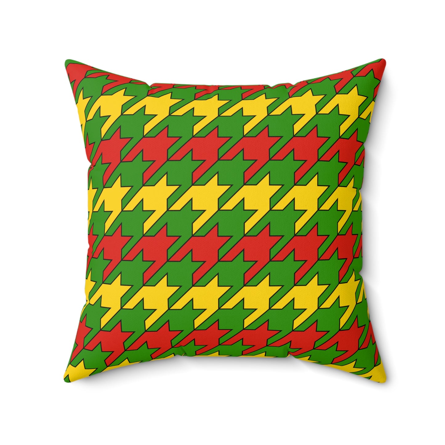 Benin Retro Houndstooth Cushion Pillow