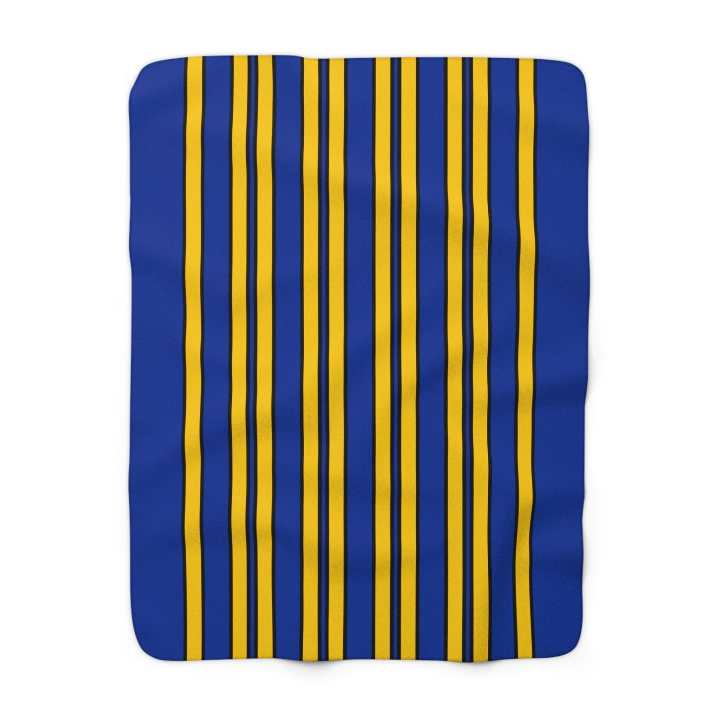 European Union Retro Stripes Blanket Throw