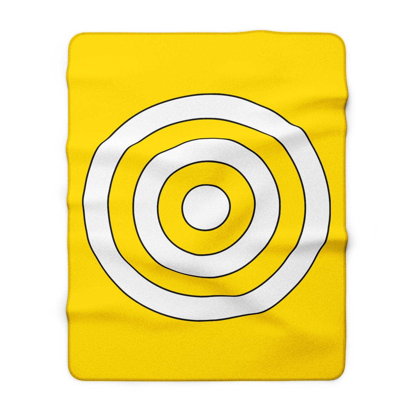 Vatican City Retro Target Blanket Throw
