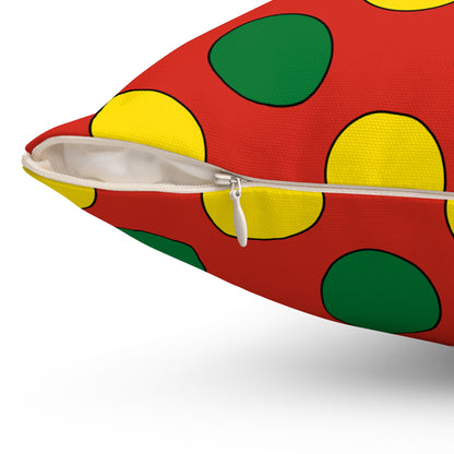 Bolivia Retro Polka Dots Cushion Pillow