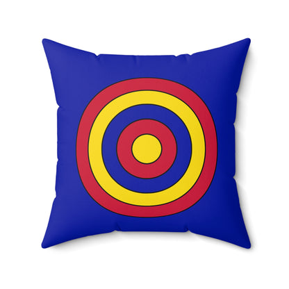 Andorra Retro Target Cushion Pillow