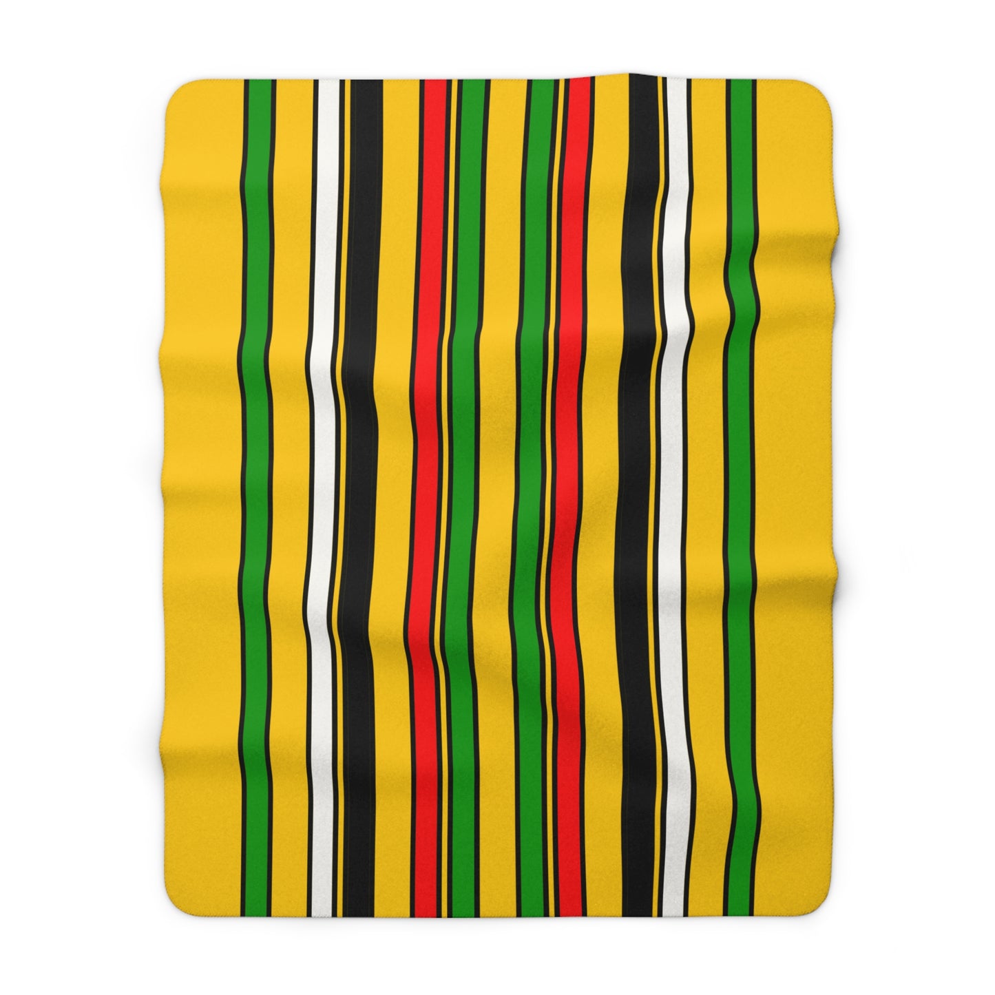 Mozambique Retro Stripes Blanket Throw
