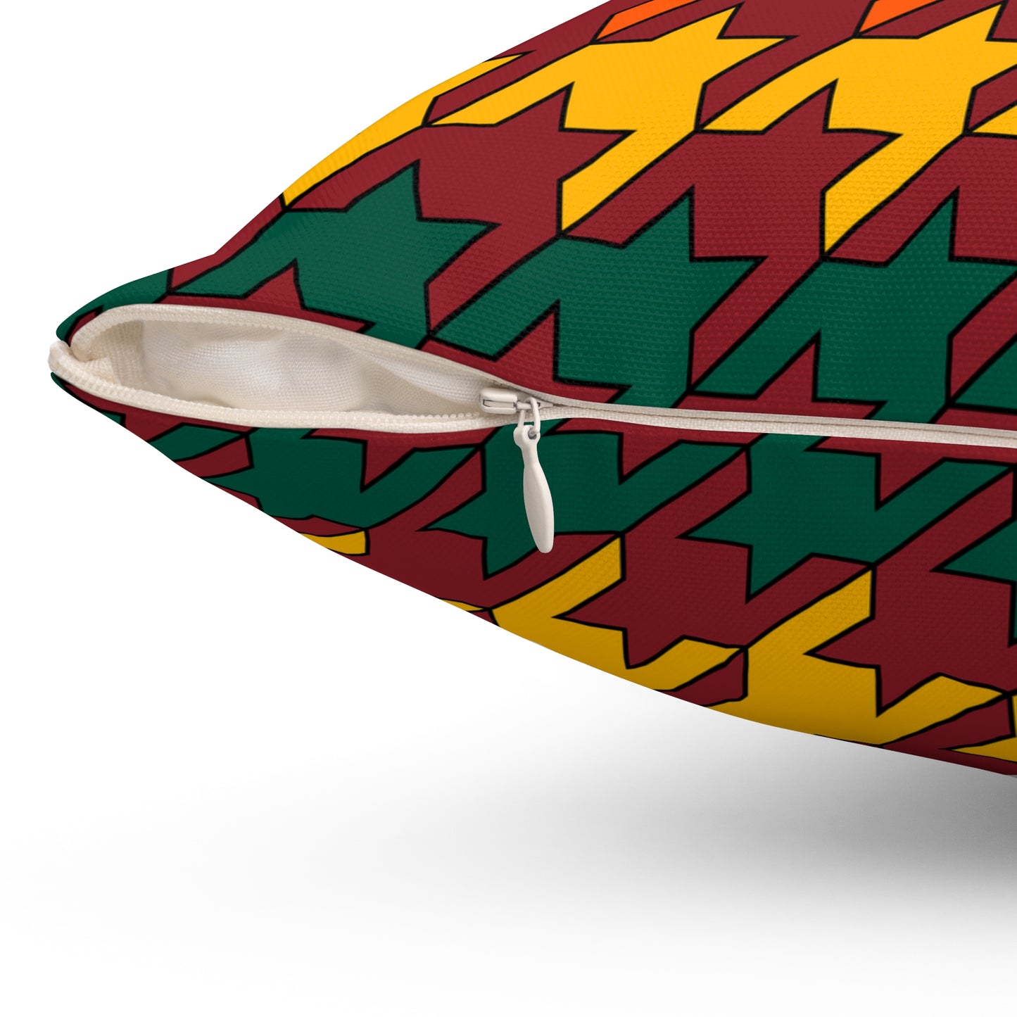 Sri Lanka Retro Houndstooth Cushion Pillow