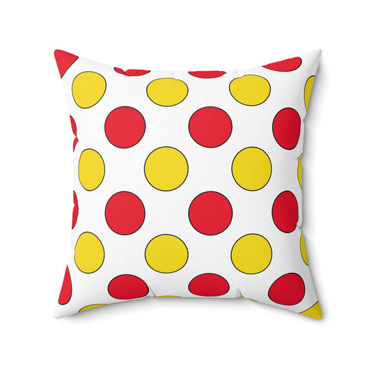 Guernsey Retro Polka Dots Cushion Pillow