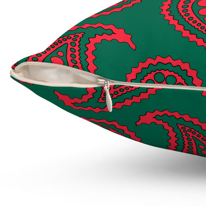 Bangladesh Retro Paisley Cushion Pillow