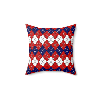 Nepal Retro Argyle Cushion Pillow