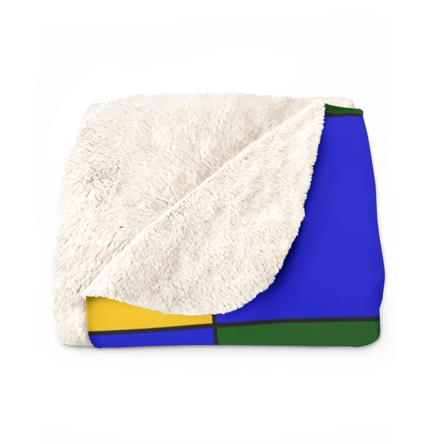 Solomon Islands Retro Check Blanket Throw