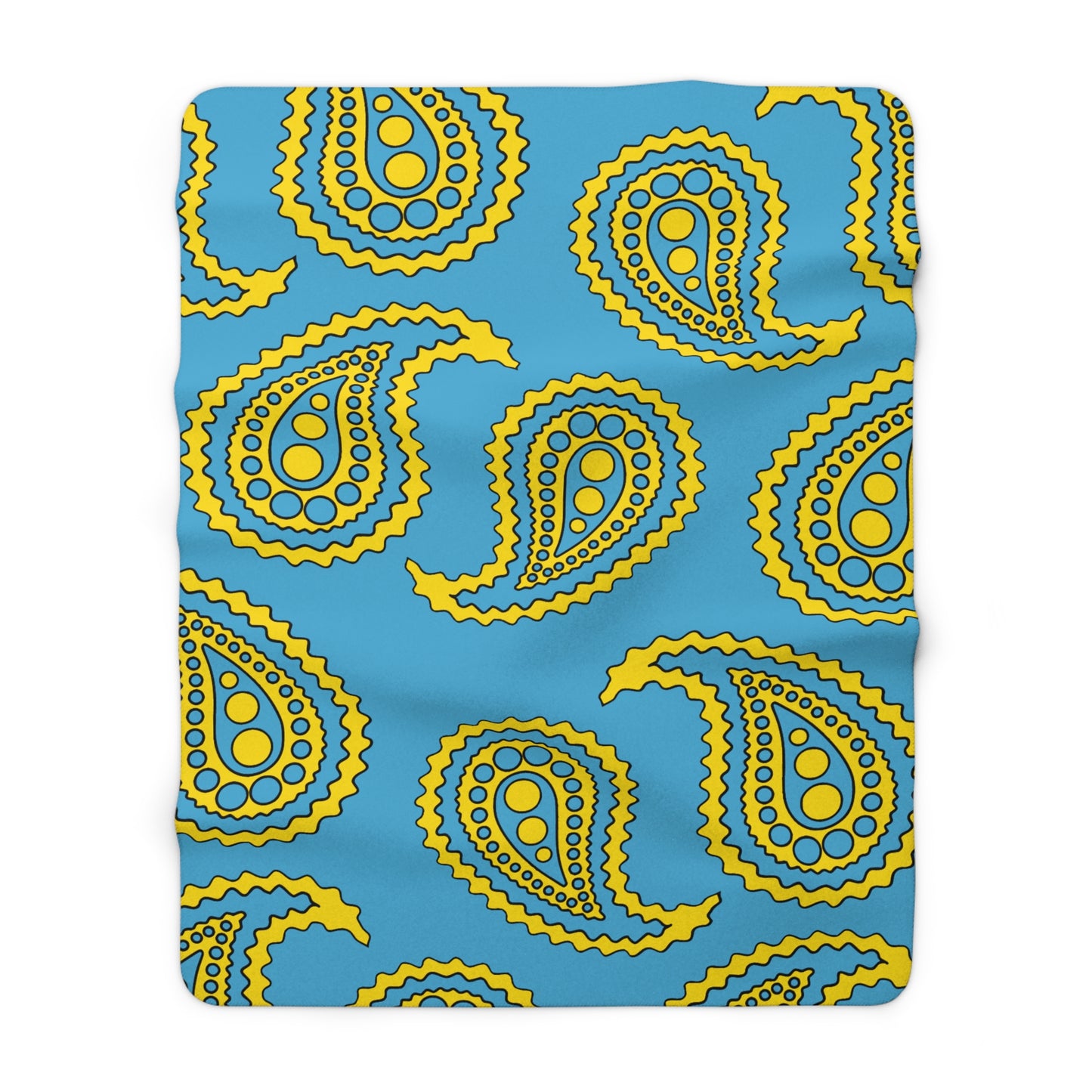 Palau Retro Paisley Blanket Throw
