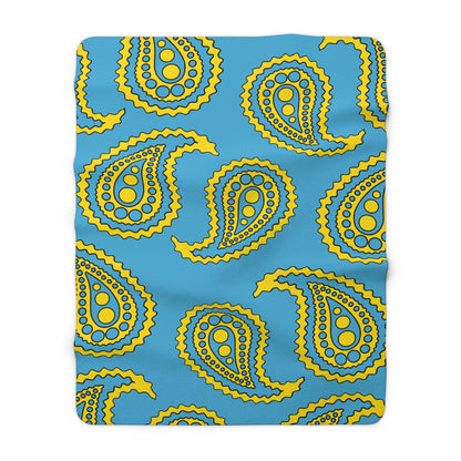 Palau Retro Paisley Blanket Throw