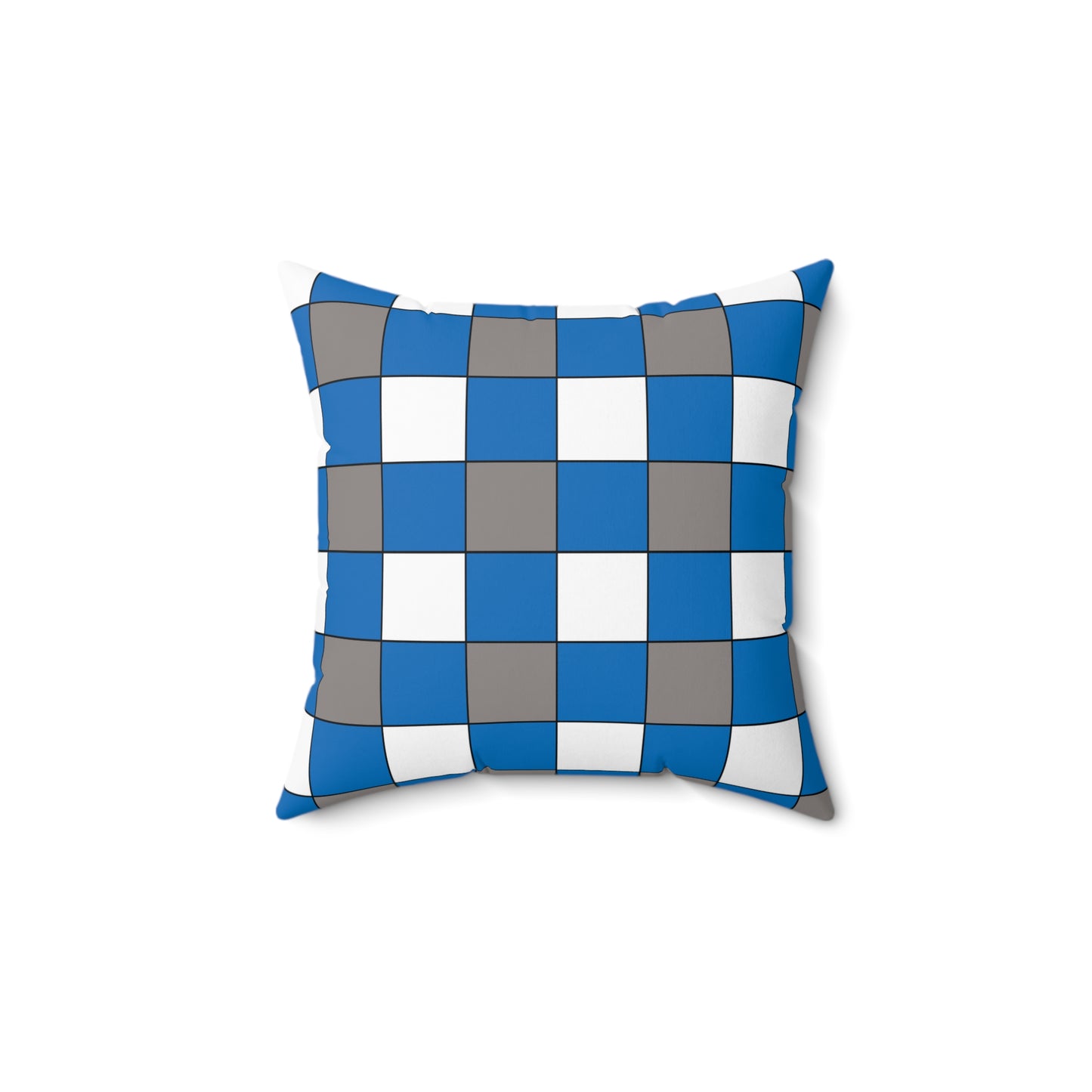 Northern Mariana Islands Retro Check Cushion Pillow
