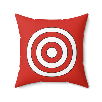 Canada Retro Target Cushion Pillow