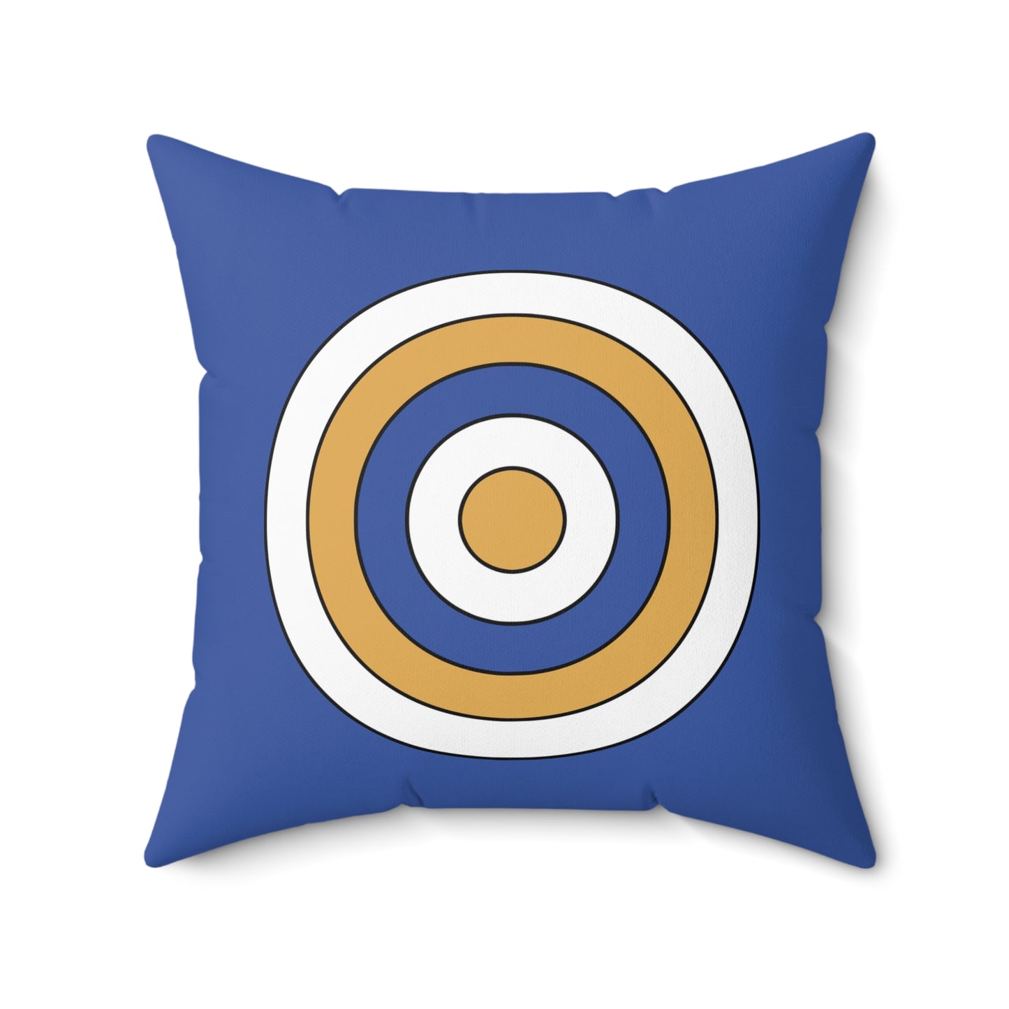 Marshall Islands Retro Target Cushion Pillow