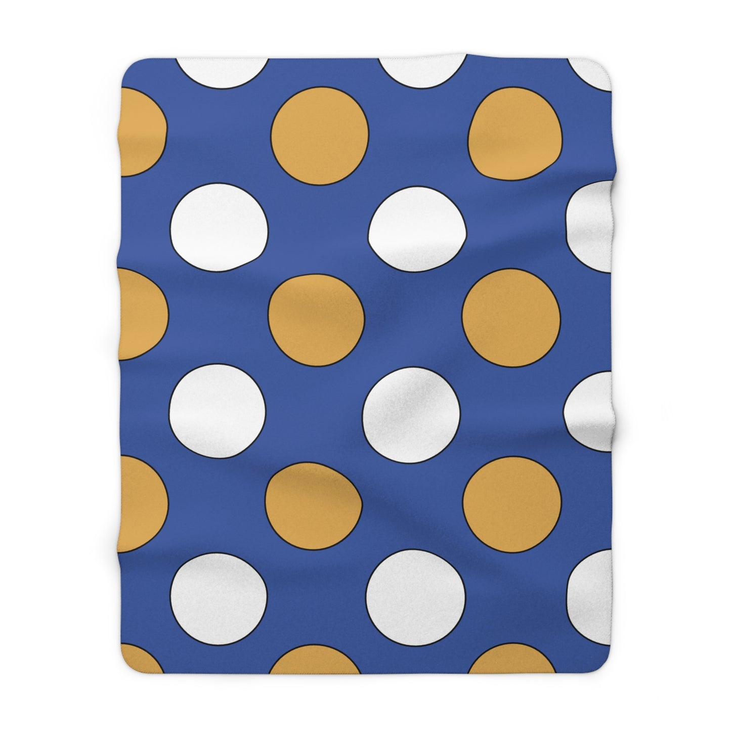 Marshall Islands Retro Polka Dots Blanket Throw