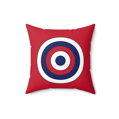 United Kingdom (UK) Retro Target Cushion Pillow