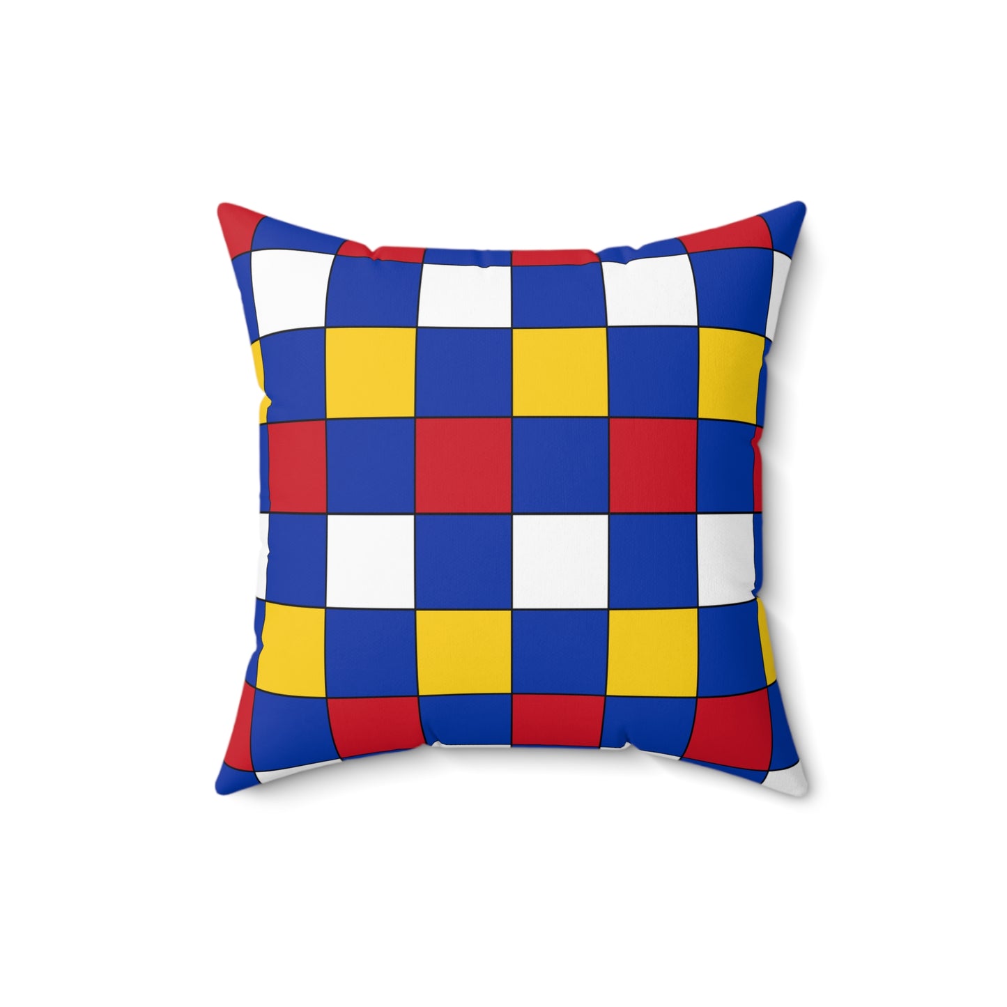 Philippines Retro Check Cushion Pillow
