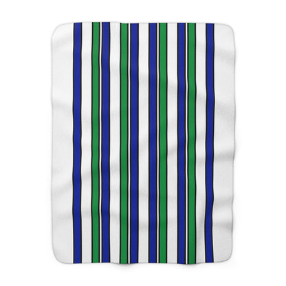 Lesotho Retro Stripes Blanket Throw