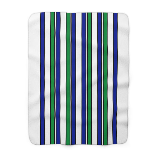 Lesotho Retro Stripes Blanket Throw
