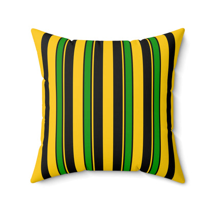 Jamaica Retro Stripes Cushion Pillow