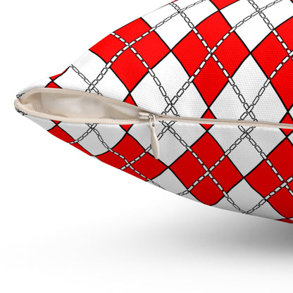 Georgia Retro Argyle Cushion Pillow