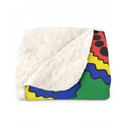 New Caledonia Retro Paisley Blanket Throw