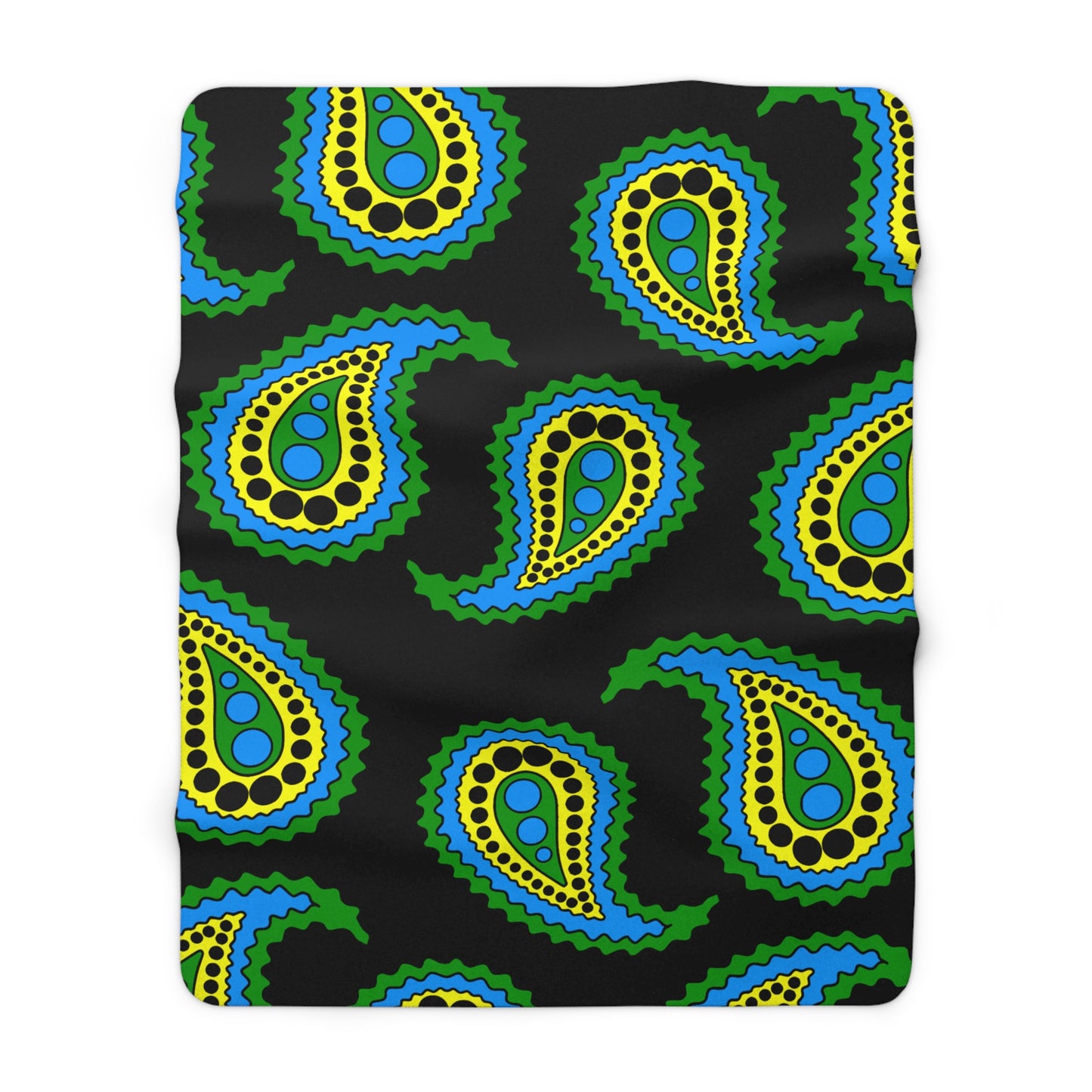 Tanzania Retro Paisley Blanket Throw