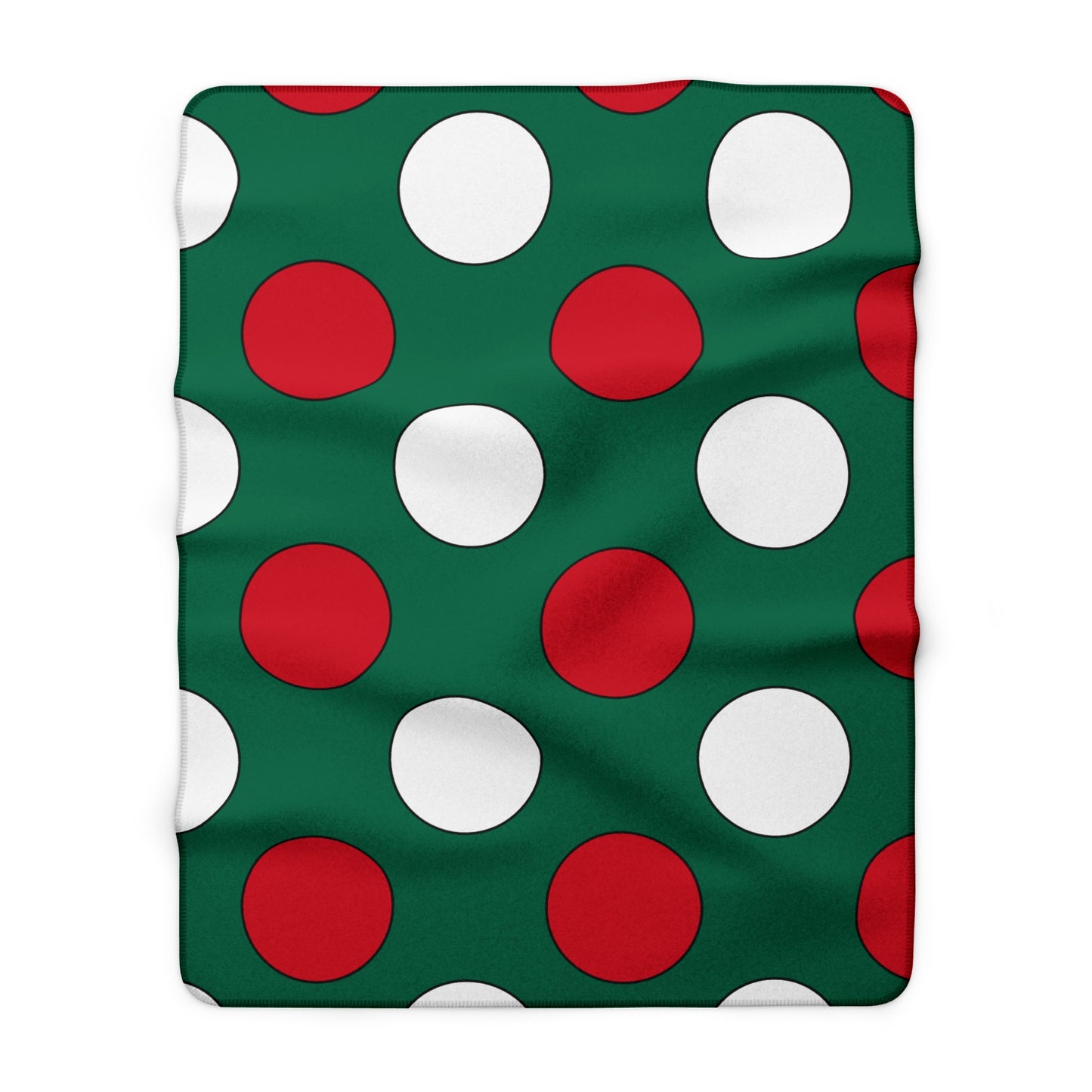 Mexico Retro Polka Dots Blanket Throw